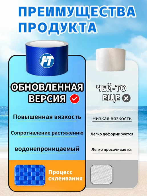 Набор для ремонта паруса салатовый черный FRT001, черный, фото 2