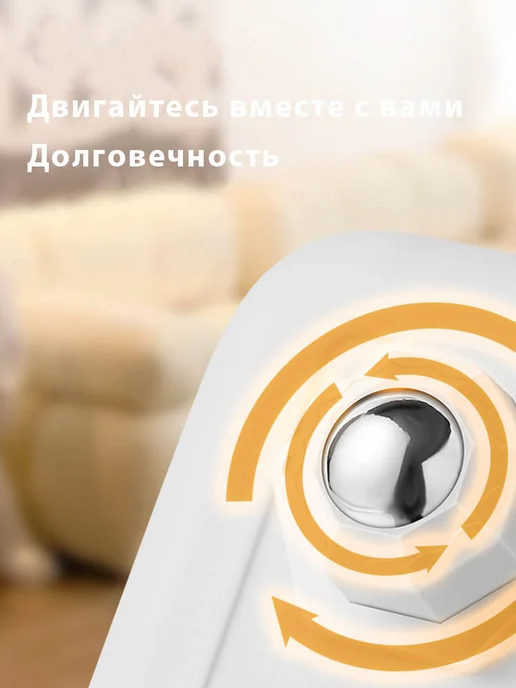 Колесики поворотные для мебели 4 шт Мебельное колесо, 4 шт, фото 3