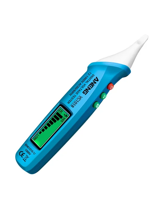 Тестер напряжения VC1018 LCD бесконтактный синий, синий