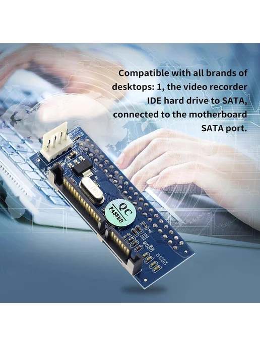 Адаптер SATA IDE 3 5 HDD к SATA конвертер IDE to SATA, вариант, фото 2