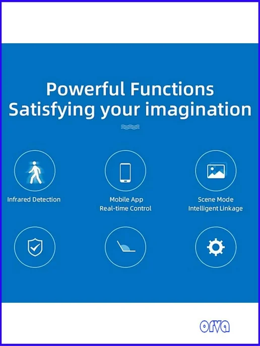 Датчик движения Zigbee Граффити Smart Pir Белый, белый, фото 2