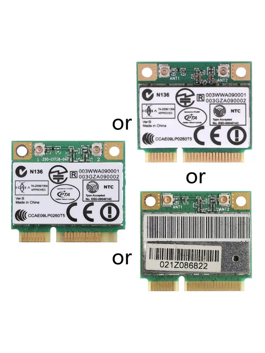 Wi-Fi карта Atheros AR9285 AR5B95 Mini PCI-E 150 Мбит с, вариант
