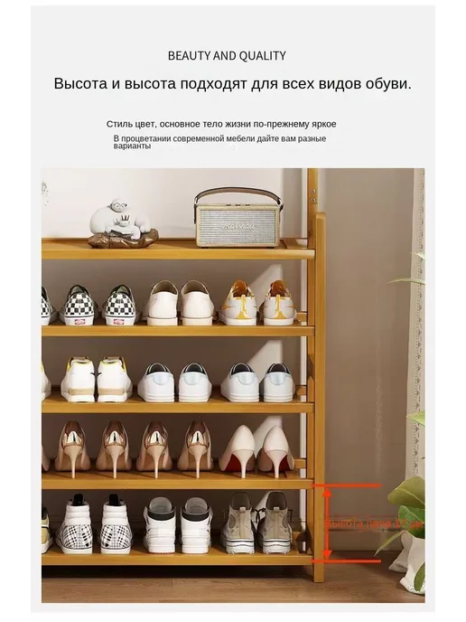 Комплект прихожей коричневый Скамья Вешалка, коричневый, фото 2