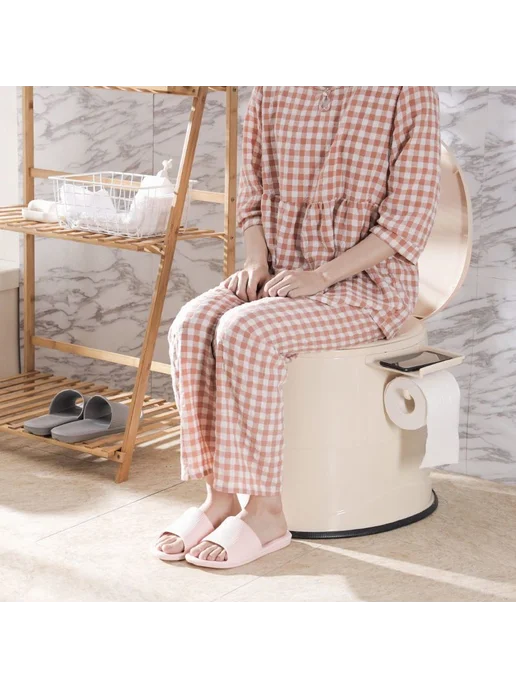 Ведро-туалет портативный биотуалет для дома и улицы, вариант, фото 4