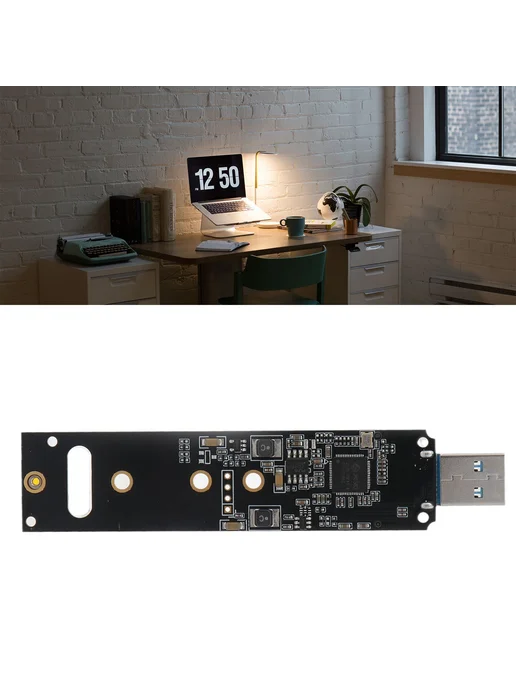 Адаптер M 2 NVME SSD к USB 3 1 10 Гбит с, вариант, фото 2