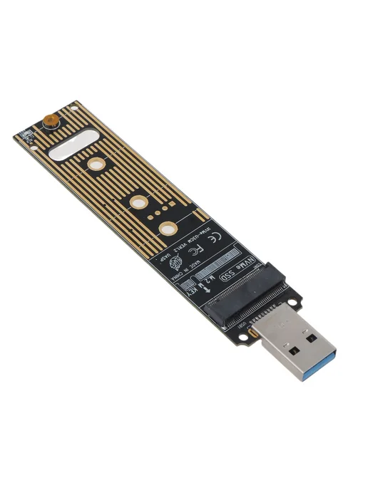 Адаптер M 2 NVME SSD к USB 3 1 10 Гбит с, вариант, фото 7