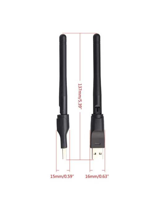 USB WiFi Адаптер 150 Мбит с 2 4 ГГц Беспроводная Lan Карта, вариант, фото 5