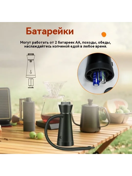 Коптильня черная 9*5 5*15 2, 9x5, черный, фото 3
