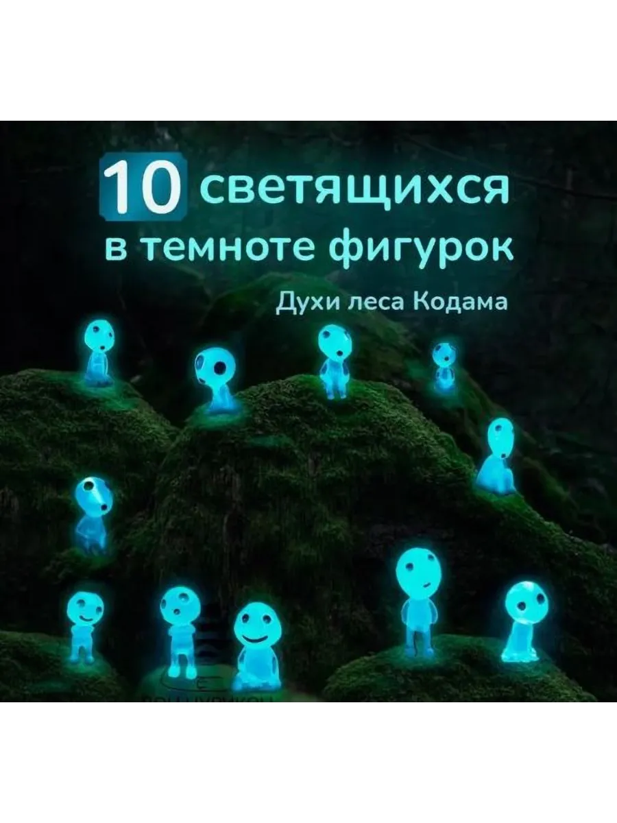 Фигурка светящаяся Подарок 3 см