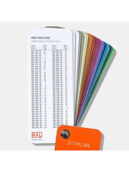 Веерный каталог E4 EFFECT Metallic-Farben Разноцветный, вариант, фото 4