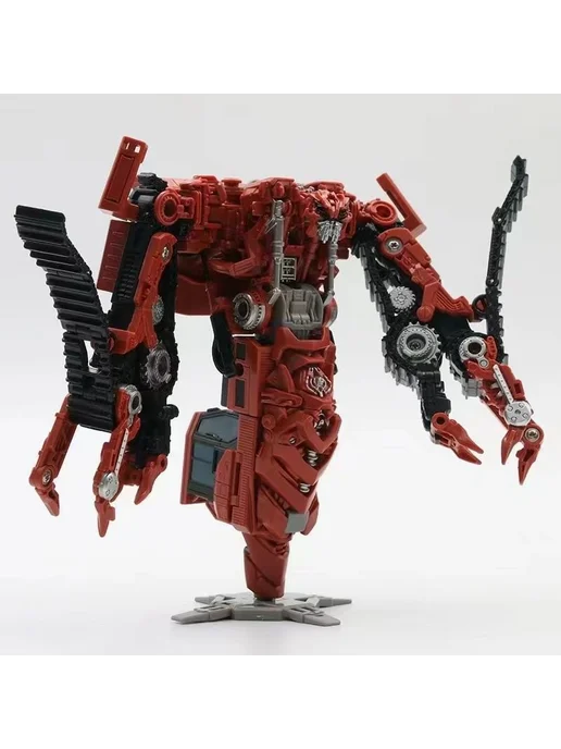 Игрушка-трансформер Десептиконы Devastator красный, красный, фото 3