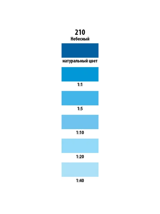 Parade Колер №210 750 мл цвет небесный, 750 мл, фото 6