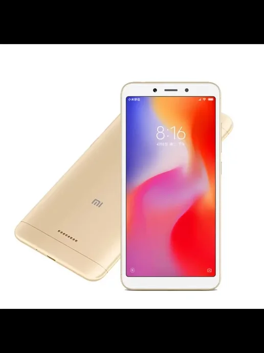 Смартфон Xiaomi Redmi 6A 2/16 ГБ, серый, фото 2