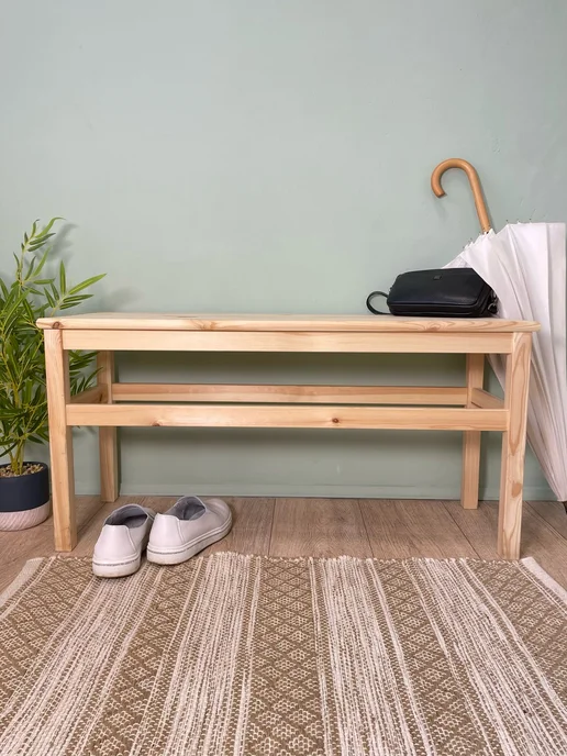 IKEA Скамейка садовая из массива сосны 90 см, желтый, фото 5