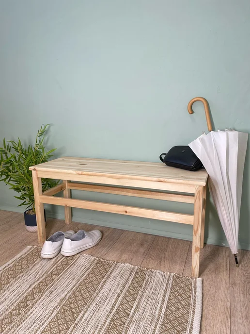 IKEA Скамейка садовая из массива сосны 90 см, желтый, фото 7