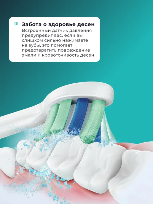 PHILIPS Электрическая зубная щетка HX3651 13, голубой, фото 2