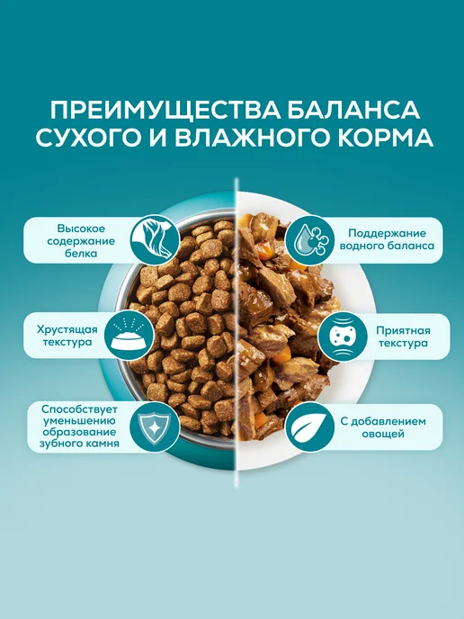 PURINA ONE Влажный корм для кошек, Говядина и морковь, 75 г х 52 шт, 75 г, 52 шт, фото 8