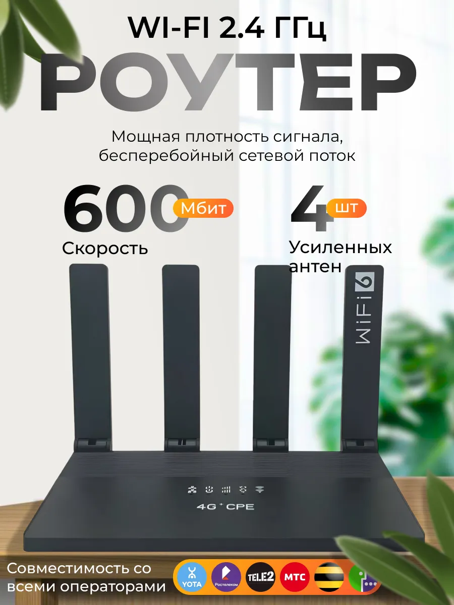 Роутер WR800 модем WI-FI 4G LTE