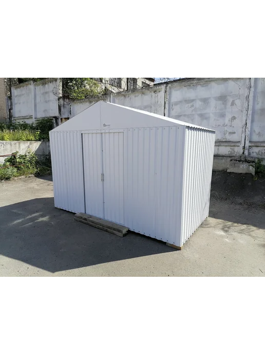 ПОДСОБНИК Хозблок СИМ 3х5 RAL 9003 белый, 3x1.5, фото 5
