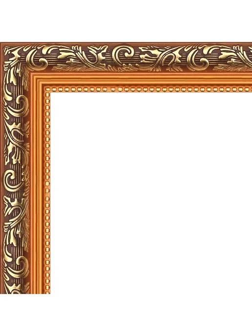 Кинешемская рамочка Рамка для картин 24 x 30 см, багетная со стеклом, РБ-001, 30x30 см, фото 2