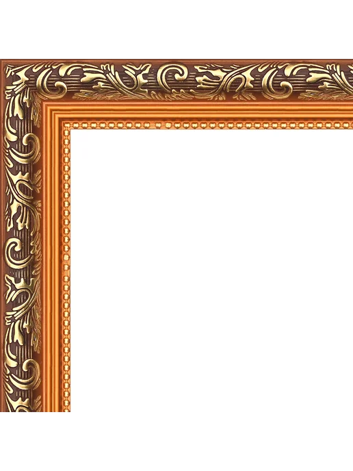 Кинешемская рамочка Рамка для картин 24 x 30 см, багетная со стеклом, РБ-001, 21x30 см, фото 2