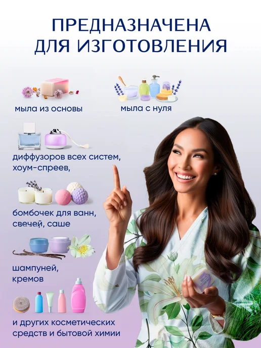 Ampliter Отдушка нулевка Ветивер и золотая ваниль 100мл, 100 мл, фото 2