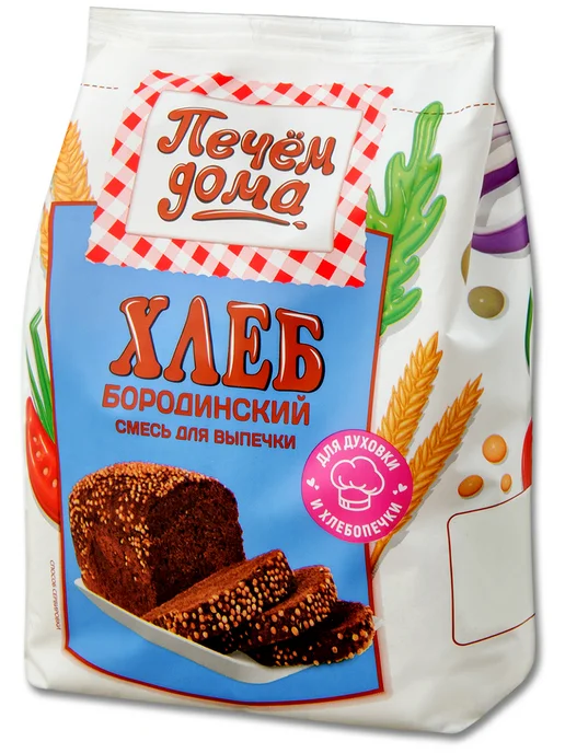 Русский Продукт Смесь для выпечки хлеба Печем дома «Бородинский хлеб», 500 г, 500 г, фото 2