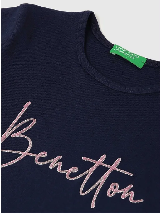 United Colors of Benetton Футболки, синий, фото 2