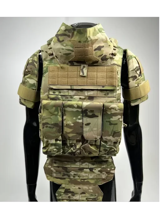 ТОЧКА ПРИЦЕЛА Тактический бронежилет Universal Armor с бронеплитами БР5, коричневый, фото 5