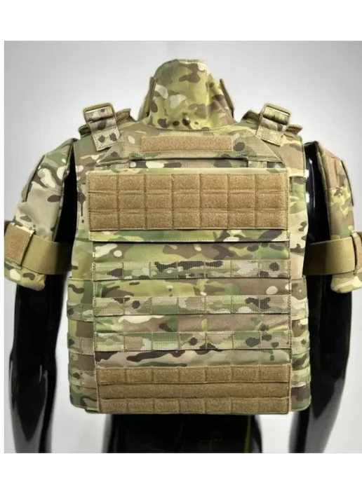 ТОЧКА ПРИЦЕЛА Тактический бронежилет Universal Armor с бронеплитами БР5, коричневый, фото 6
