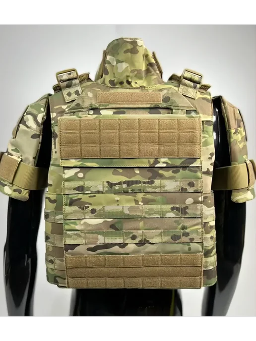 ТОЧКА ПРИЦЕЛА Тактический бронежилет Universal Armor, коричневый, фото 4