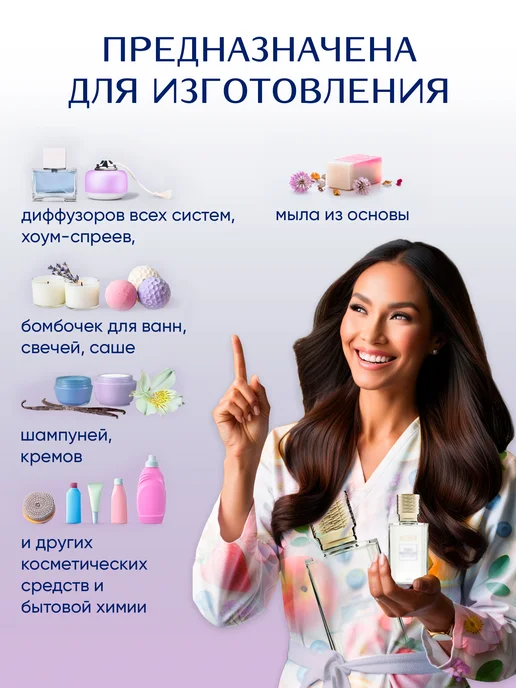 Ampliter Отдушка косметическая Флёр 100 мл от Амплитер, 100 мл, фото 2