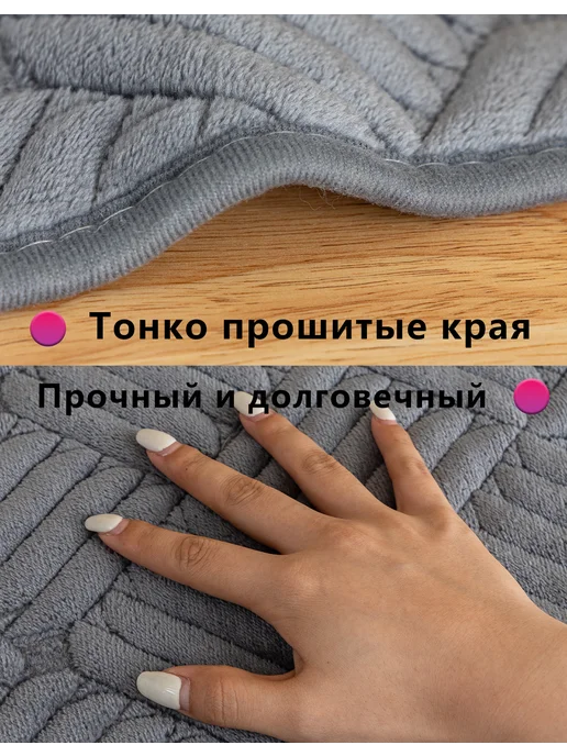 Подушка на стул 2шт, 45*45, серый, фото 3