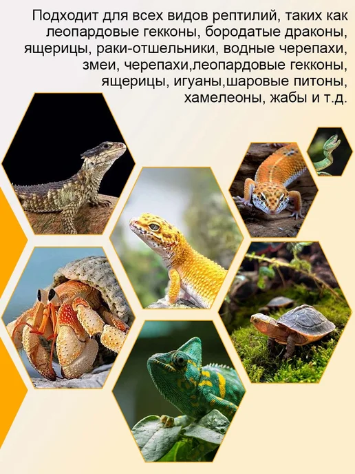 Противоскользящий коврик для рептилий, черный, фото 6
