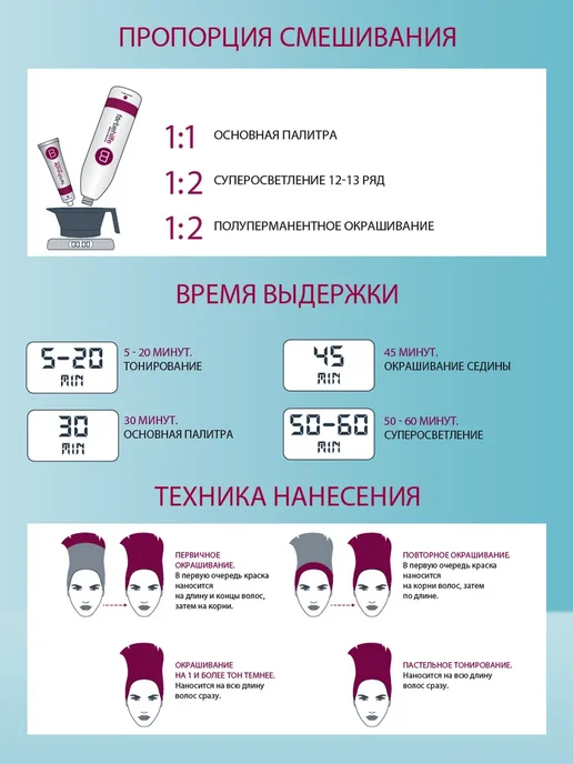 Berrywell Ухаживающий лосьон-окислитель 3%, 61 мл, 61 мл, фото 2