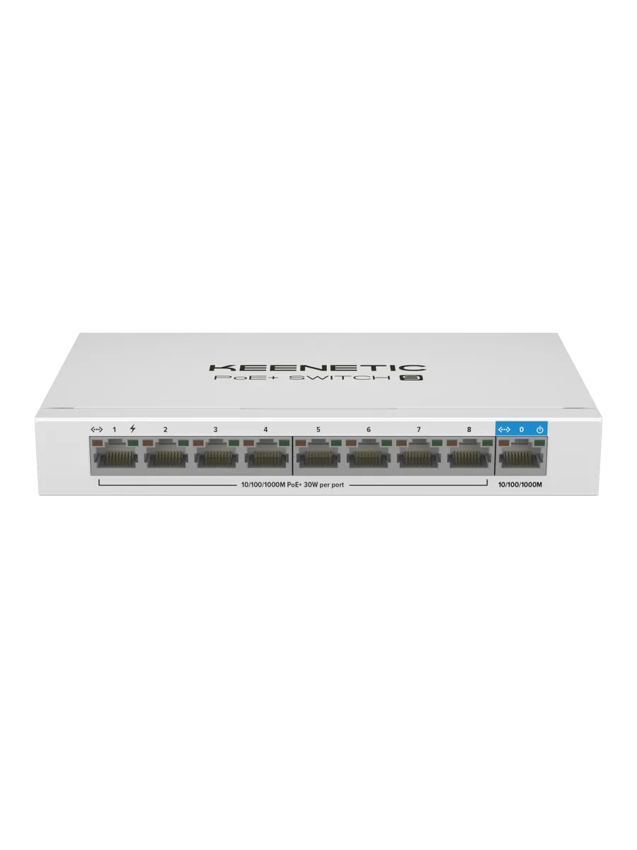 Коммутатор PoE+ Switch 9