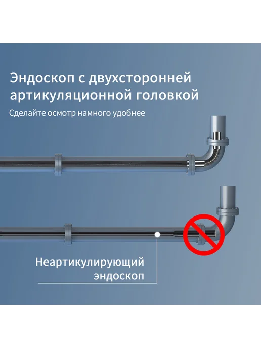 LONGCUN артикуляционный эндоскоп для android и ios 5.5 мм 1 м, 1 м, фото 6