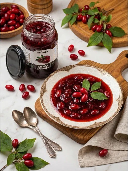Варенье из клубники Kerakur, 610 гр, 1,1 кг, фото 3