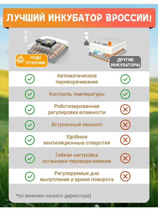 инкубатор для яиц автоматический 48, вариант, фото 3
