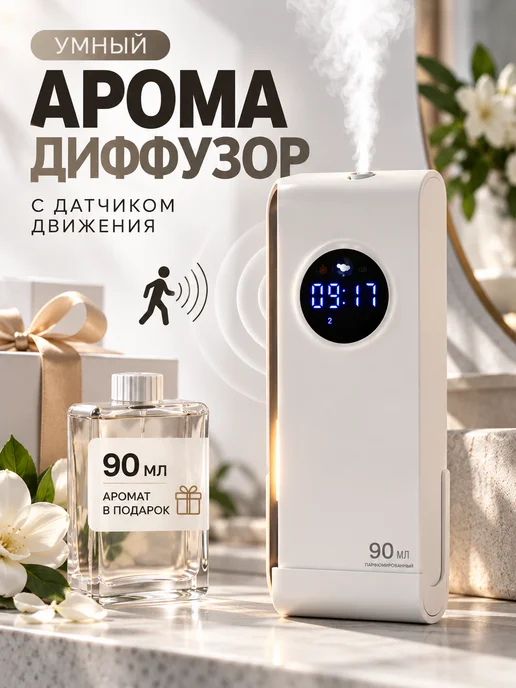 DomClin Умный аромадиффузор, белый