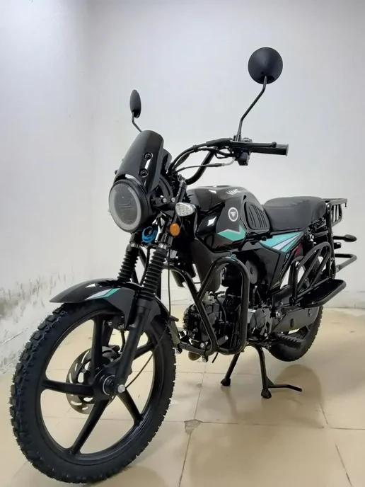 ТЕХНОМОТОРФ Мопед VMC NOVA RS 49 (125) см3 с баланс. валом, LIGHT BLUE, голубой, фото 2
