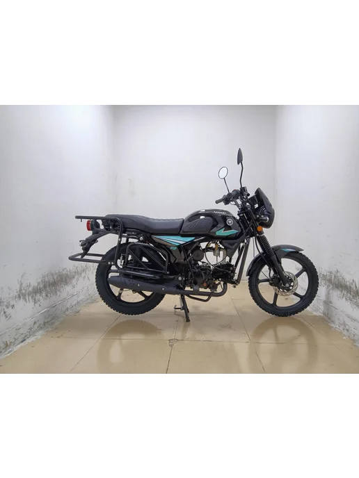 ТЕХНОМОТОРФ Мопед VMC NOVA RS 49 (125) см3 с баланс. валом, LIGHT BLUE, голубой, фото 4