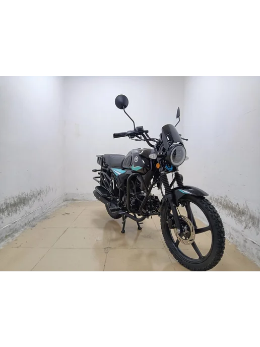 ТЕХНОМОТОРФ Мопед VMC NOVA RS 49 (125) см3 с баланс. валом, LIGHT BLUE, голубой, фото 7