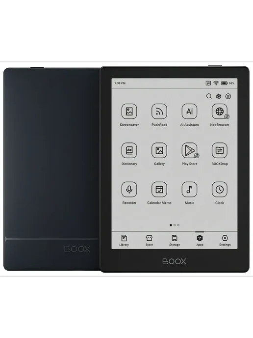 ONYX BOOX Электронная книга Go 6 сенсорная, с подсветкой, Android 11, черный, фото 2