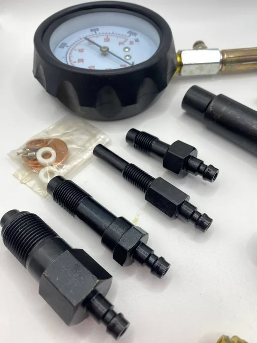 Car Tools Компрессометр для дизельных двигателей 0-70 bar, 15 шт, фото 7