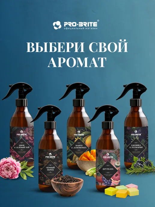 Pro-Brite Освежитель воздуха "Ежевика и Розмарин" 370 мл, 370 мл, фото 8