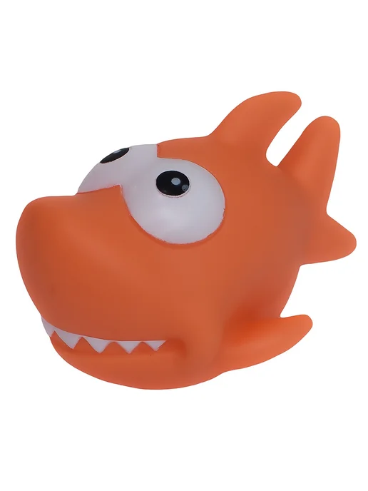 PetShop Игрушка для собак "Акула", 11,5х9см Tappi, оранжевый, фото 3