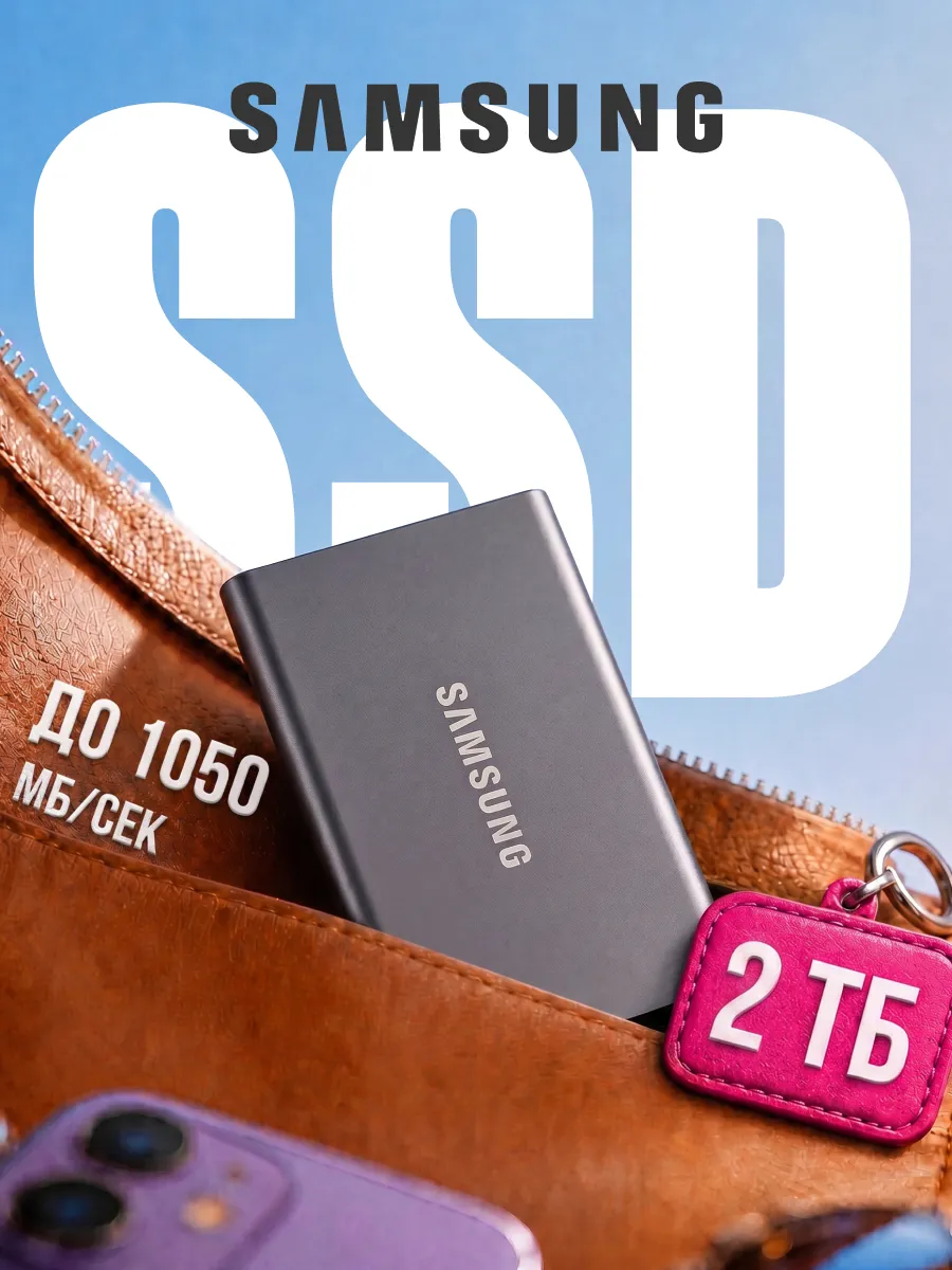 Samsung Внешний SSD 2Tb