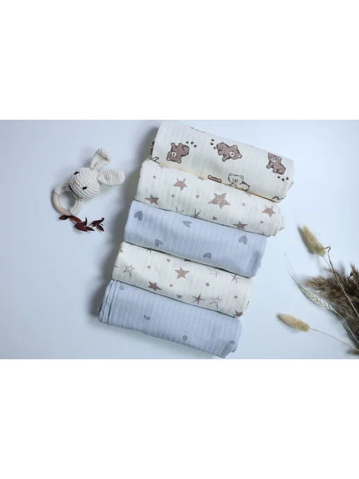 DANA baby Ползунки для новорожденного малыша, бежевый, фото 2