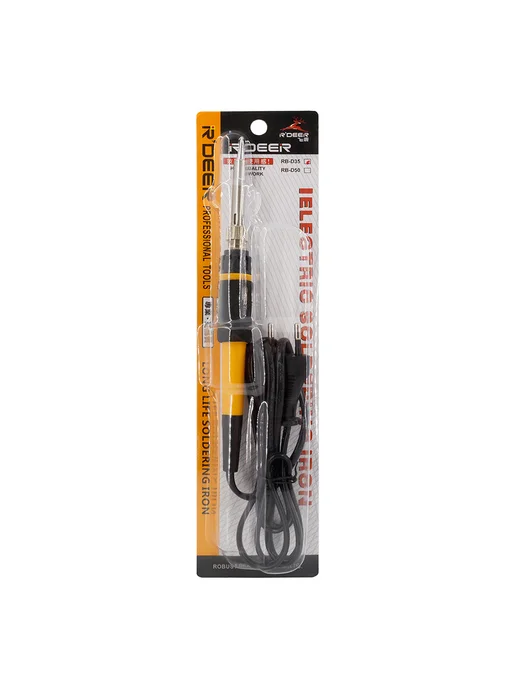 R'DEER Паяльник 220V 35W RB-D35, долговечное жало, 35 Вт, фото 3